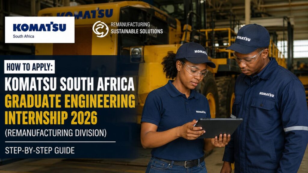 Komatsu Graduate Engineering Internship