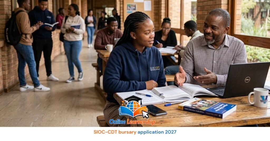 SIOC-CDT bursary application 2027