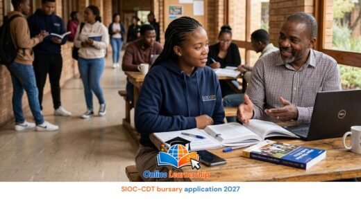 SIOC-CDT bursary application 2027