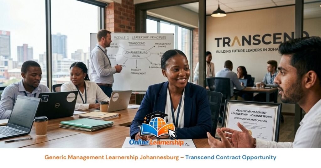 Generic Management Learnership Johannesburg