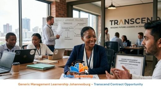 Generic Management Learnership Johannesburg